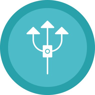 ok simgesi vektör illüstrasyonu