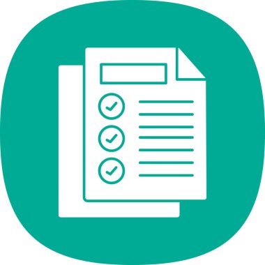 Dosya simgesi. Düz tasarım.