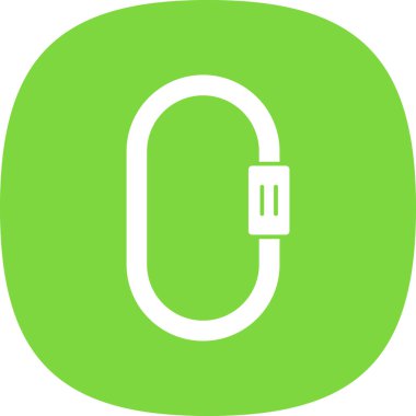 Karabina simgesi, vektör illüstrasyonu