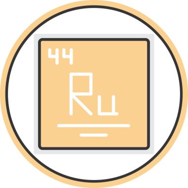 Rutenyumun illüstrasyon simgesi