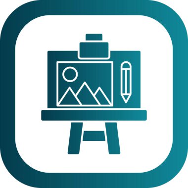 Modern b 'nin vektör illüstrasyonu