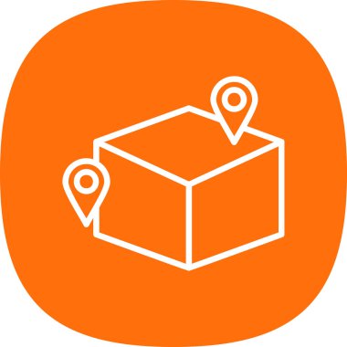 Taşıma simgesinin vektör illüstrasyonu