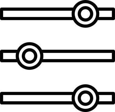 Müzik. Web simgesi basit illüstrasyon