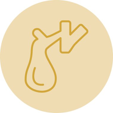 Bir simgenin vektör illüstrasyonu