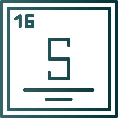 Modern bir simgenin vektör illüstrasyonu