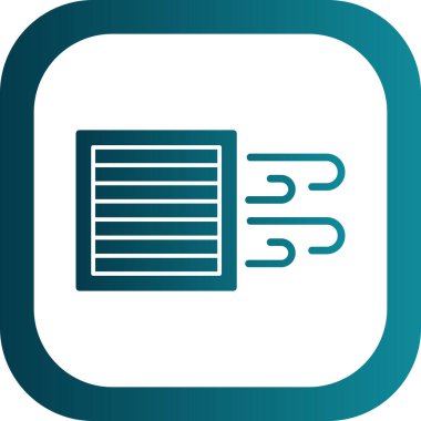 Belge simgesinin vektör illüstrasyonu