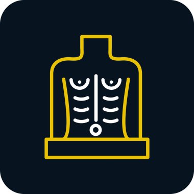 Güzel bir mum ikonunun vektör çizimi