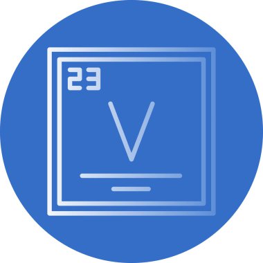 Bir b 2 simgesinin vektör illüstrasyonu