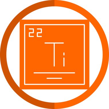 Modern bir simgenin vektör illüstrasyonu