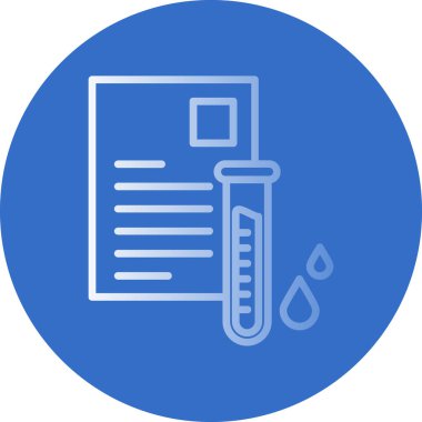 Deneme. Web simgesi basit illüstrasyon