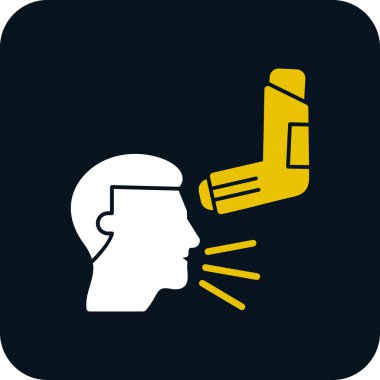 Parmak ikonlu robot el. vektör illüstrasyonu