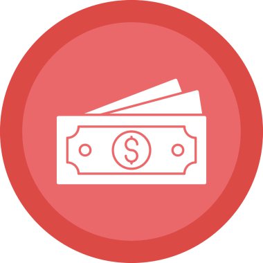 Web ve mobil uygulama tasarımınız için para simgesi, dolar logosu konsepti 