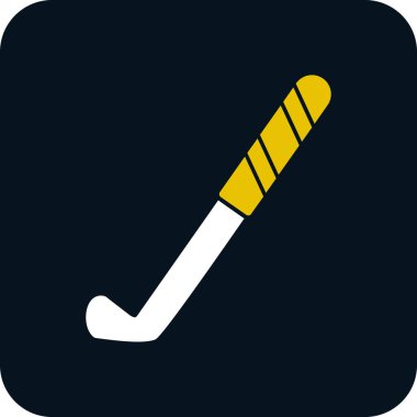 Hokey sopası vektör simgesi