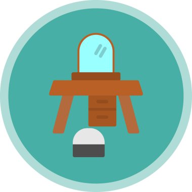 Tablo simgesi logo vektörü illüstrasyonu hazırlanıyor