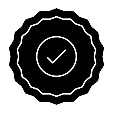 Moda biçimi izole edilmiş arkaplanda işaret simgesini işaretle