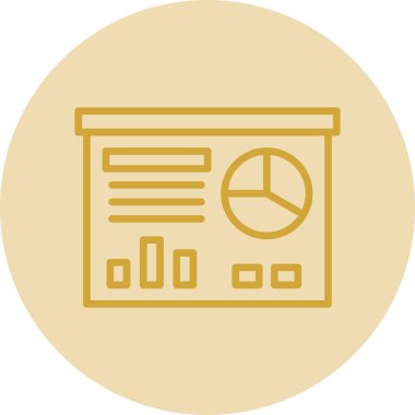 Sunuyu web simgesi, vektör çizim 