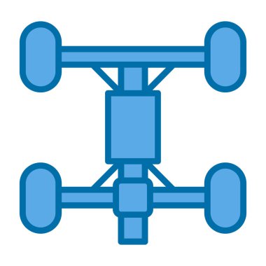 Bir simgenin vektör illüstrasyonu