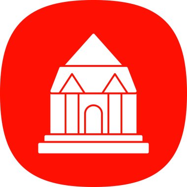 yapı evi simgesi ana hatlarıyla oluşturuluyor