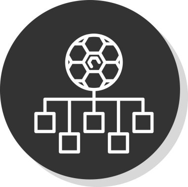 seo modern simgesinin vektör illüstrasyonu