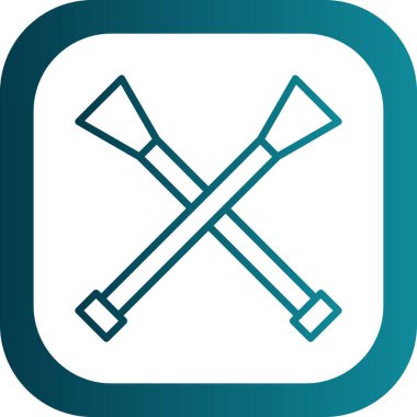 Benzersiz balta vektör simgesi