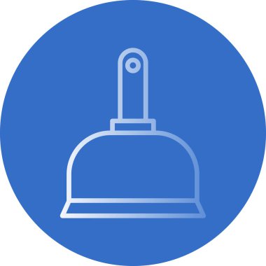 Çan simgesi, vektör illüstrasyonu basit tasarım