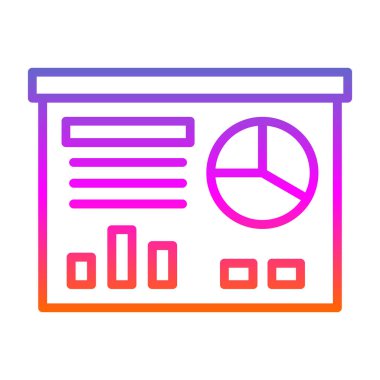 Sunuyu web simgesi, vektör çizim 