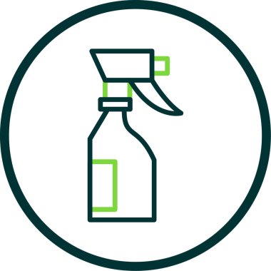 Sprey şişe vektör çizimi