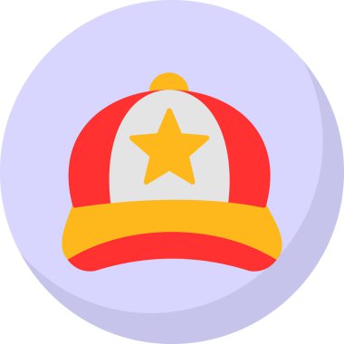 hat web simgesi vektör illüstrasyonu