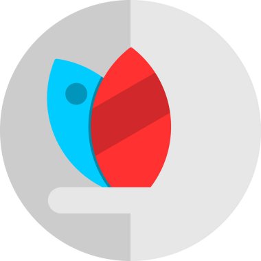 Sörf tahtası simgesinin vektör çizimi 