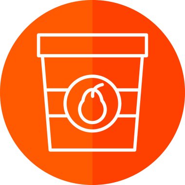 Eşsiz Domates Vektörü Kabartma Simgesi