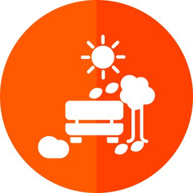 Güneşin vektör çizimi