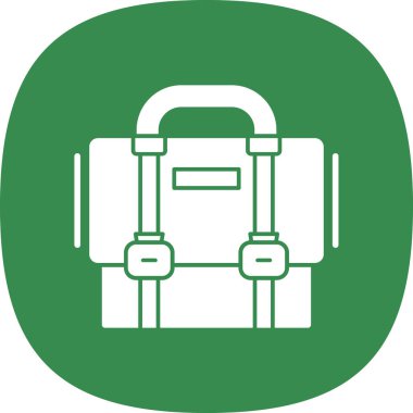  Evrak Çantası'nı web simge vektör çizim 