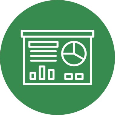 Sunuyu web simgesi, vektör çizim 