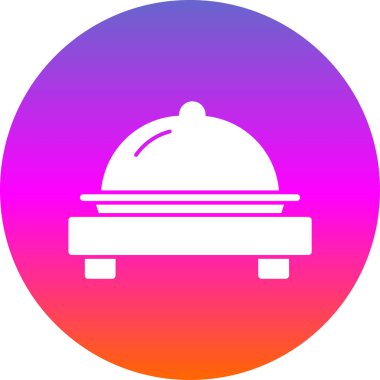 Gıda simgesinin vektör illüstrasyonu 