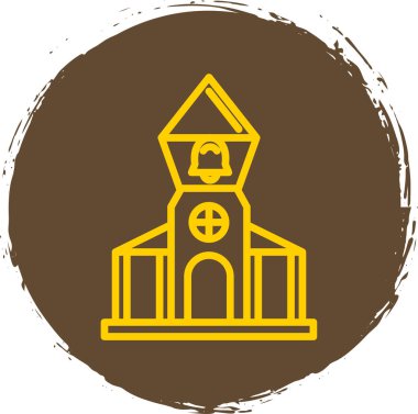 Düz moda kilise simgesi