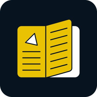 menü düz simgesi, vektör illüstrasyonu