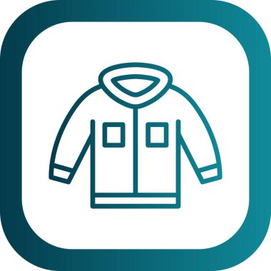 Suit simgesinin vektör çizimi