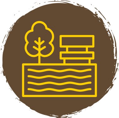 Modern eğitim ikonunun vektör illüstrasyonu