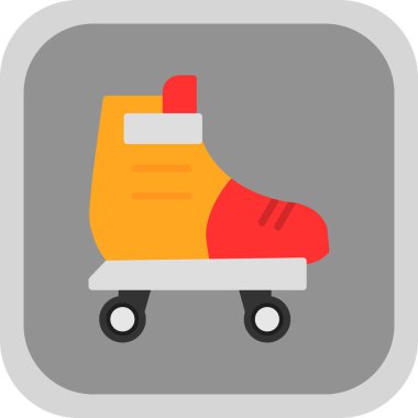 paten simge vektör çizim                