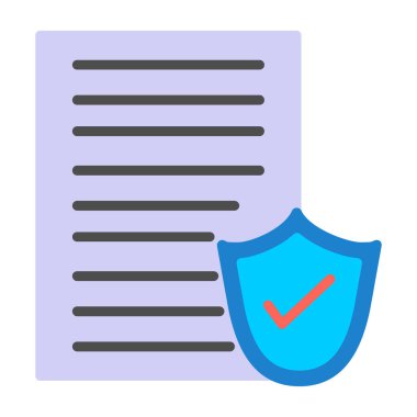 kontrol listesi simgesi, vektör illüstrasyonu basit tasarım