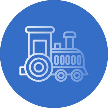 Toy train. web icon simple design