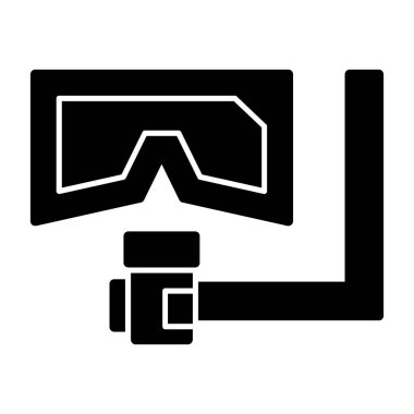 Bir harita simgesinin vektör illüstrasyonu