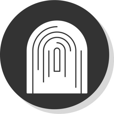 Bir b eksikliği simgesinin vektör çizimi