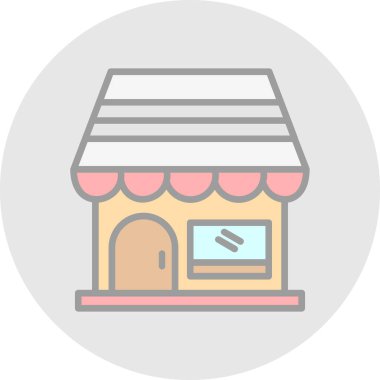 depolama simgesi, basit vektör illüstrasyon tasarımı