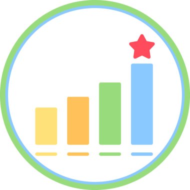 Çizelge. Web simgesi basit tasarım