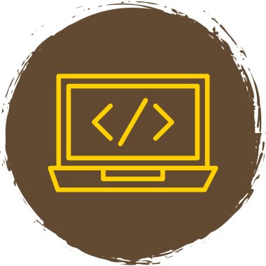 vector illustration of Coding icon 