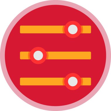 Trafik levhası. Basit illüstrasyon