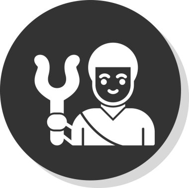 Onarım servisi web simgesi, vektör illüstrasyon tasarımı