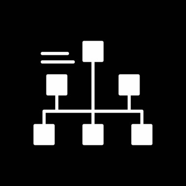 Modern simgenin vektör illüstrasyon tasarımı