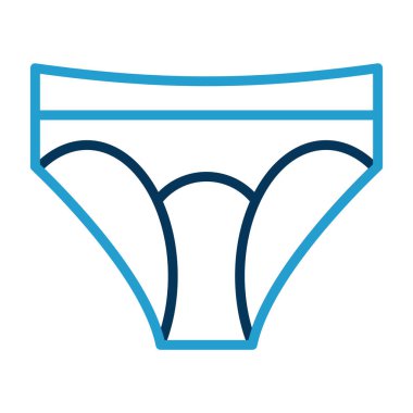 iç çamaşırı vektör simgesi kolayca değiştirebilir ya da düzenleyebilir